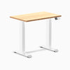 Electric dual mini bamboo standing desk bamboo - Desky