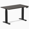 Desky Dual Mini Sit Stand Desk-burnished wood Desky®