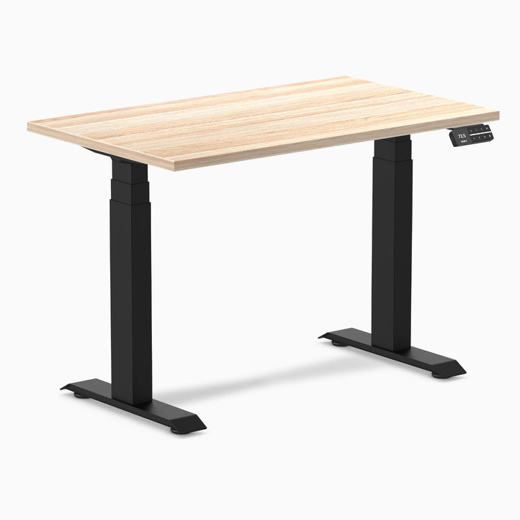 Desky Dual Mini Sit Stand Desk-classic oak Desky®