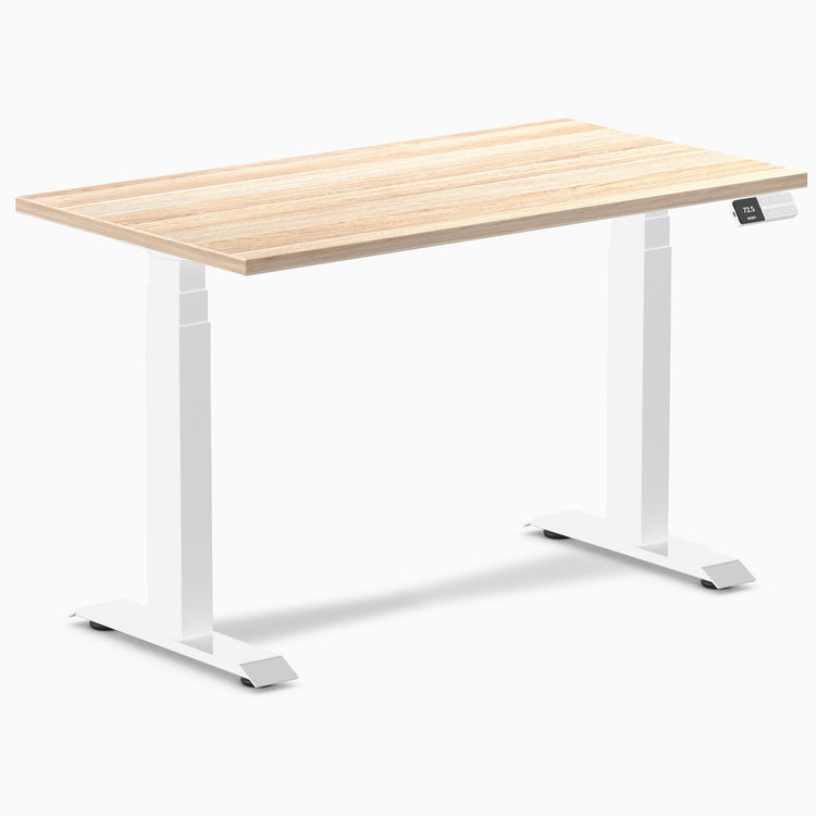 Desky Dual Mini Sit Stand Desk-classic oak Desky®