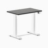 Electric dual mini bamboo standing desk dark bamboo - Desky