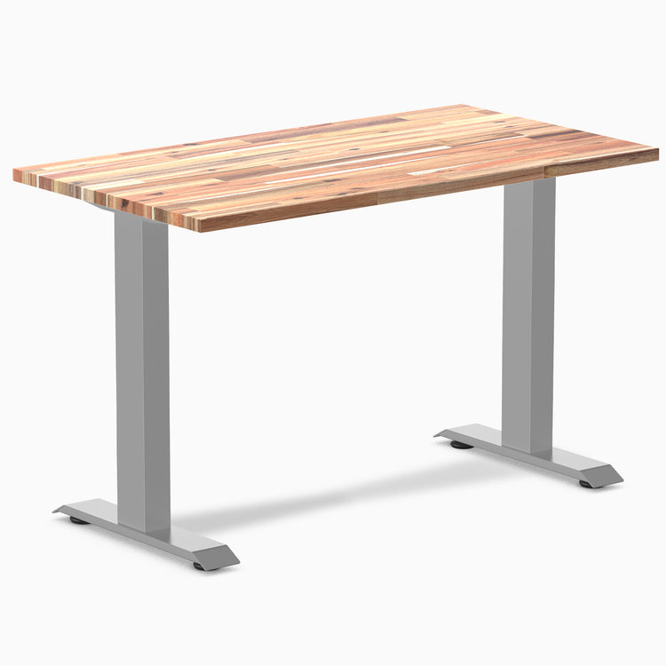 Desky Zero Mini Softwood fixed Office Desk acacia 