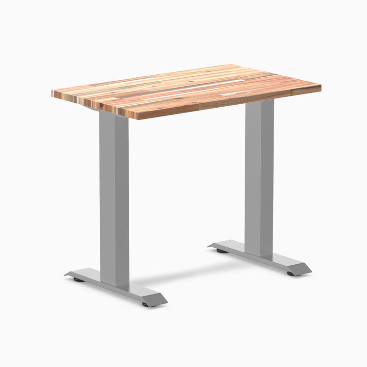 Desky Zero Mini Softwood fixed Office Desk acacia 