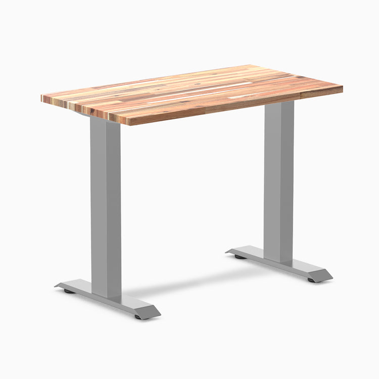 Desky Zero Mini Softwood fixed Office Desk acacia 