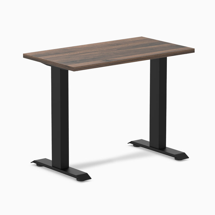 Desky fixed mini melamine desk jarrah