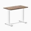 Desky zero mini hardwood fixed desk hardwood natural walnut - Desky