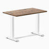 Desky zero mini hardwood fixed desk hardwood natural walnut - Desky