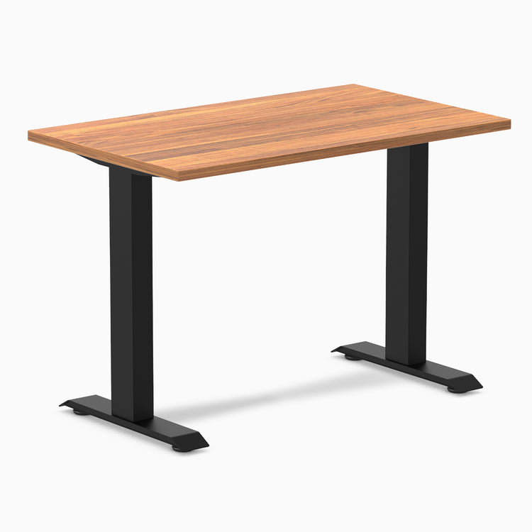 Desky fixed mini melamine desk prime oak