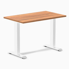 Desky fixed mini melamine desk prime oak
