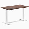 Desky Zero Mini Softwood fixed Office Desk rustic pine