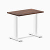 Desky Zero Mini Softwood fixed Office Desk rustic pine