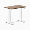 Almost perfect hardwood natural walnut mini standing desk - Desky