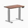 Almost perfect hardwood walnut mini standing desk - Desky