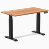 Desky Dual Mini Sit Stand Desk-prime oak Desky®