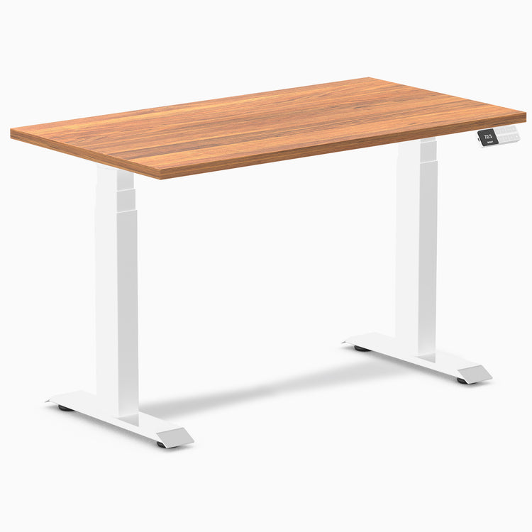 Desky Dual Mini Sit Stand Desk-prime oak Desky®