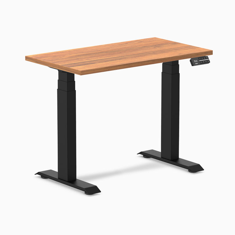 Desky Dual Mini Sit Stand Desk-prime oak Desky®