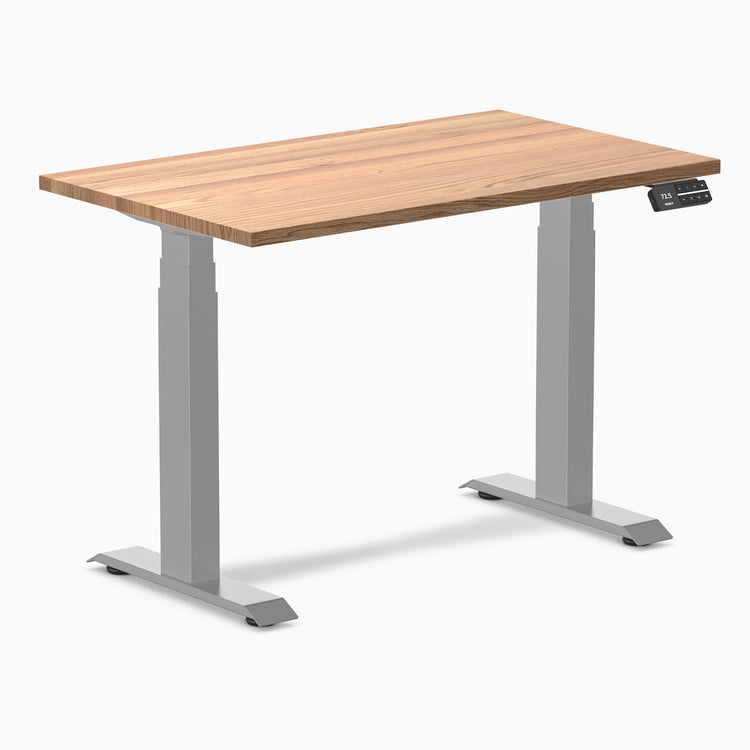 Almost perfect hardwood red oak mini standing desk - Desky