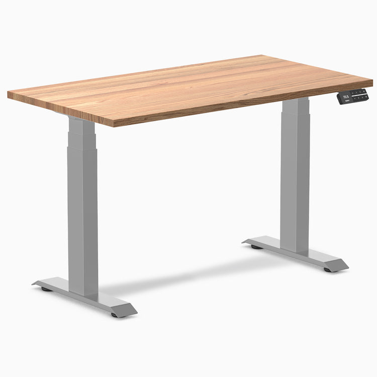 Almost perfect hardwood red oak mini standing desk - Desky