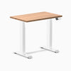 Almost perfect hardwood red oak mini standing desk - Desky