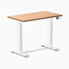 Desky Dual Mini Hardwood Sit Stand Desk-Hardwood Red Oak Desky®