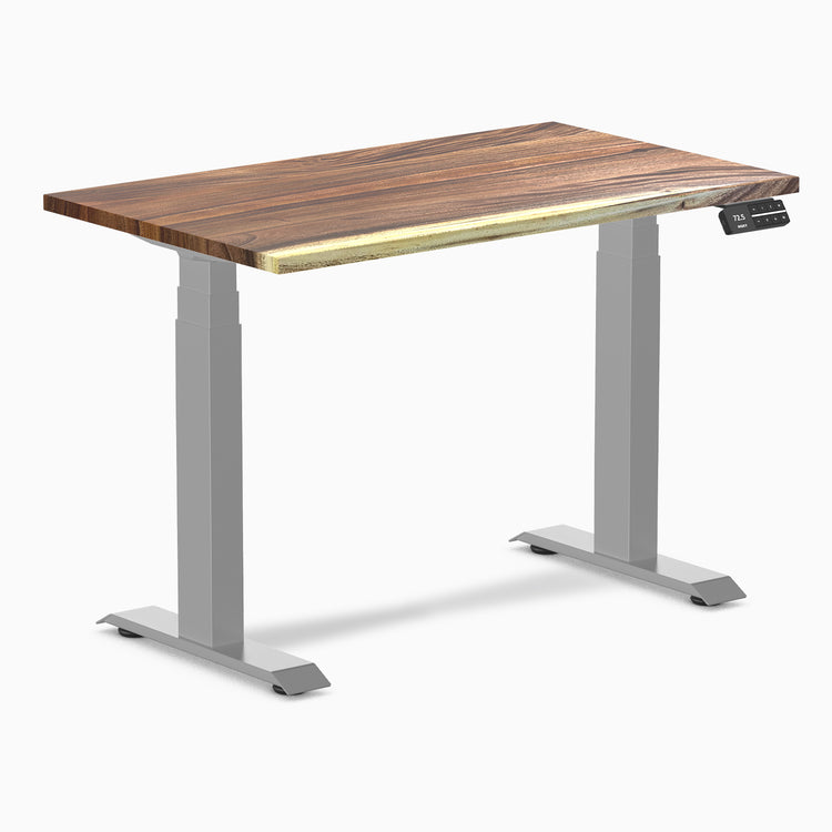 Almost perfect hardwood saman mini standing desk - Desky