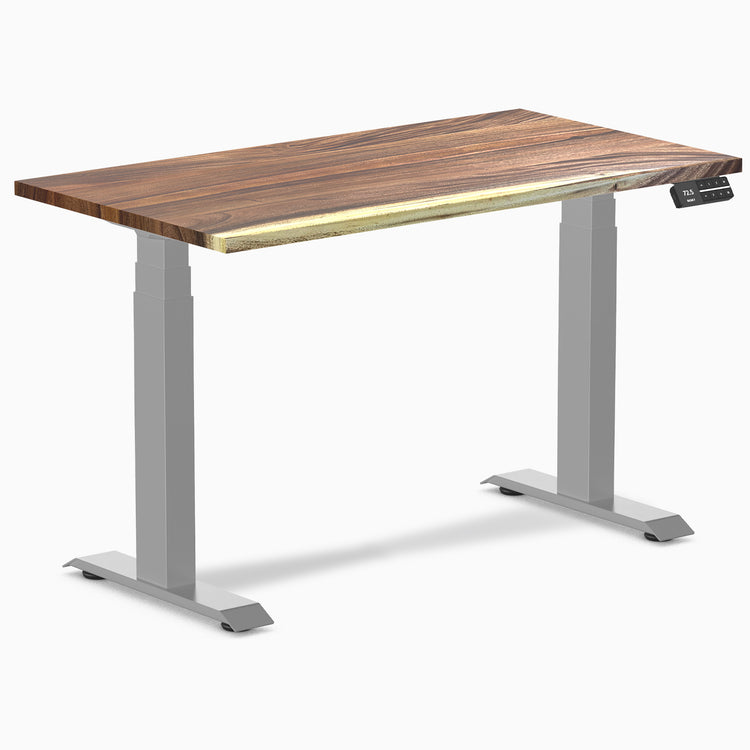 Almost perfect hardwood saman mini standing desk - Desky