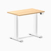 Desky Dual Mini Sit Stand Desk-sublime teak Desky®