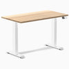 Desky Dual Mini Hardwood Sit Stand Desk-Hardwood White Ash Desky®