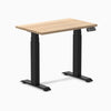 Almost perfect hardwood white ash mini standing desk - Desky