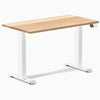 Almost perfect hardwood white oak mini standing desk - Desky