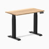 Almost perfect hardwood white oak mini standing desk - Desky