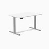 Electric single stand up desk white - Desky