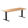Desky Zero Hardwood Office Desk Red Oak -Desky®