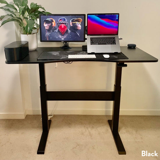 Desky Air Lift Zero Sit Stand Desk