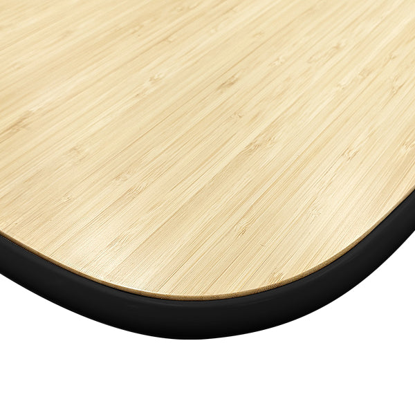 bamboo balance board detail