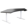 Desky Dual 120 Adjustable Standing Desk Black Single - Desky