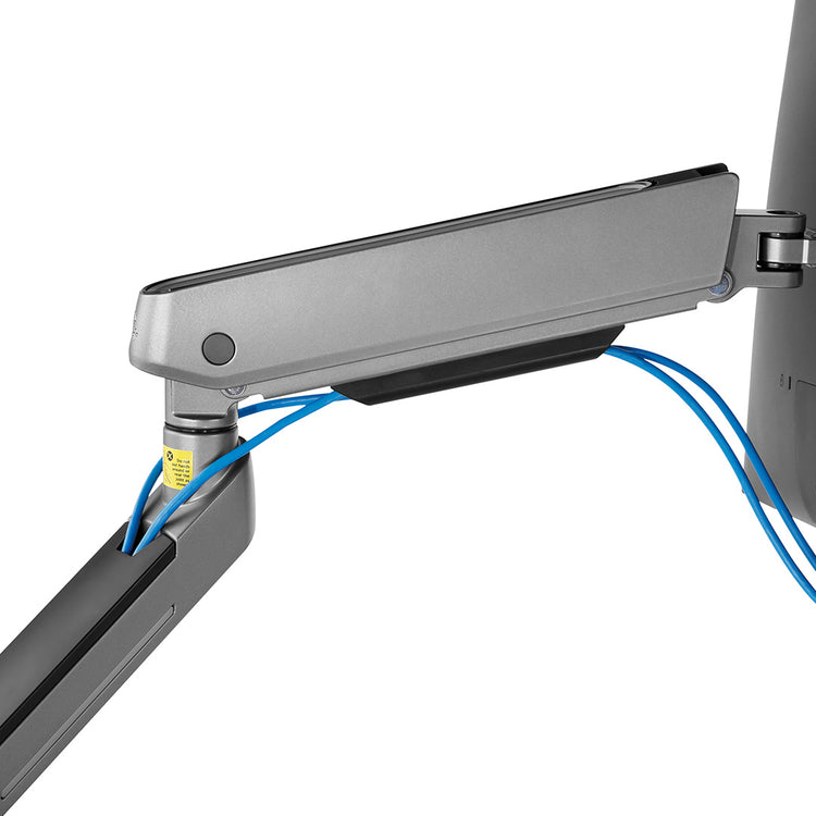 monitor arm cable management 