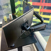 Desky Dual Monitor Arm Black -Desky®