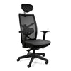 high back ergonomic chair with headrest