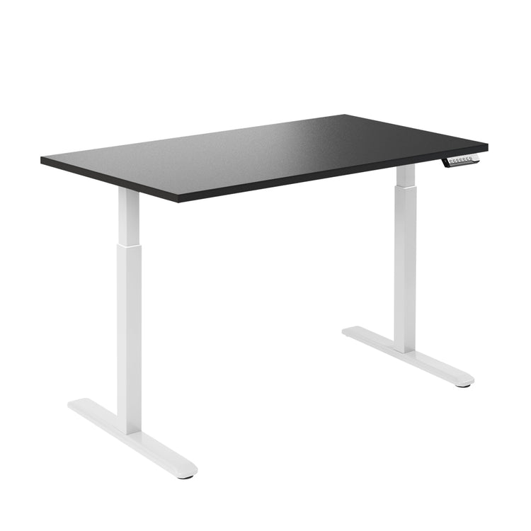 Desky Single Sit Stand Gaming Desk Black 1500x750mm - Desky