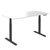 Desky Single Sit Stand Desk White 1800x750mm - Desky