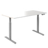 Desky Single Sit Stand Desk White 1800x750mm - Desky