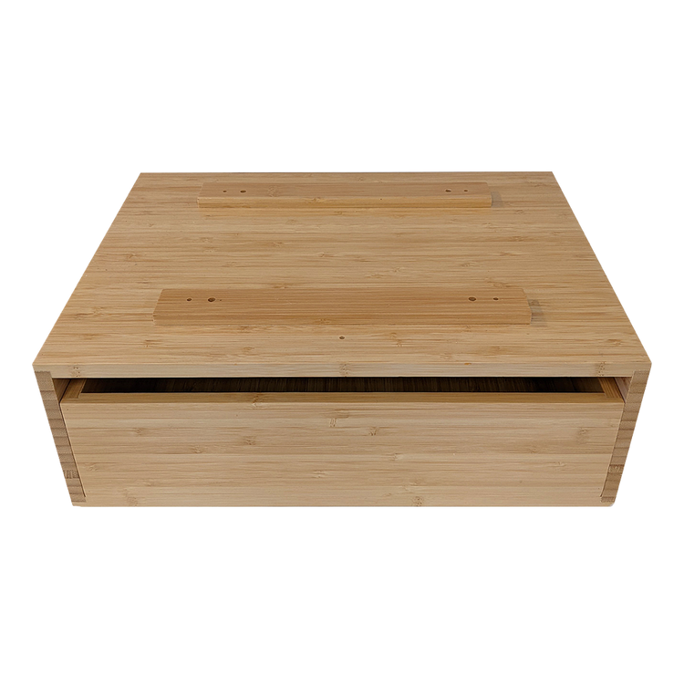 simple bamboo desk drawer