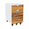 hardwood teak mobile cabinet