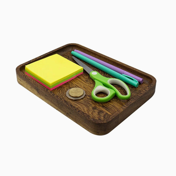 wooden tray