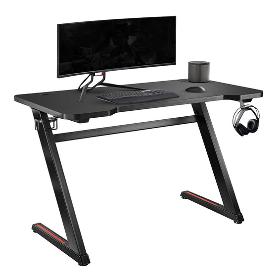 Desky Ergonomic Z Gaming Desk Black - Desky