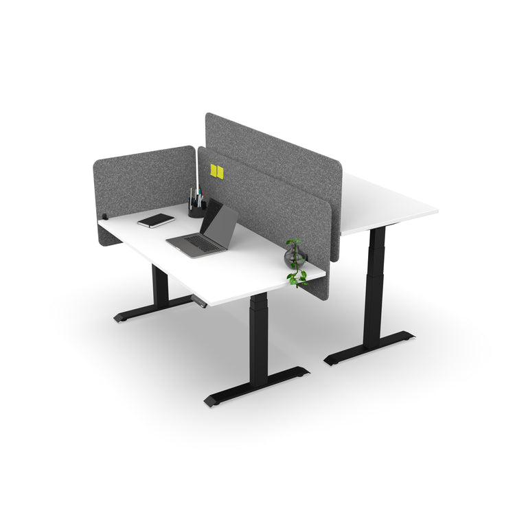 Desky Desk Partition Dividers Dark Grey small (1200mm) - Desky