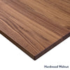 hardwood walnut desktop finish