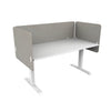 Desky Desk Partition Dividers Warm White small (1200mm) - Desky
