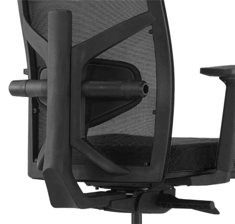 adjustable lumbar support chair